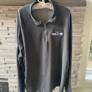 Nike NFL Dri-FIT Seahawks Quarter-Zip Pullover